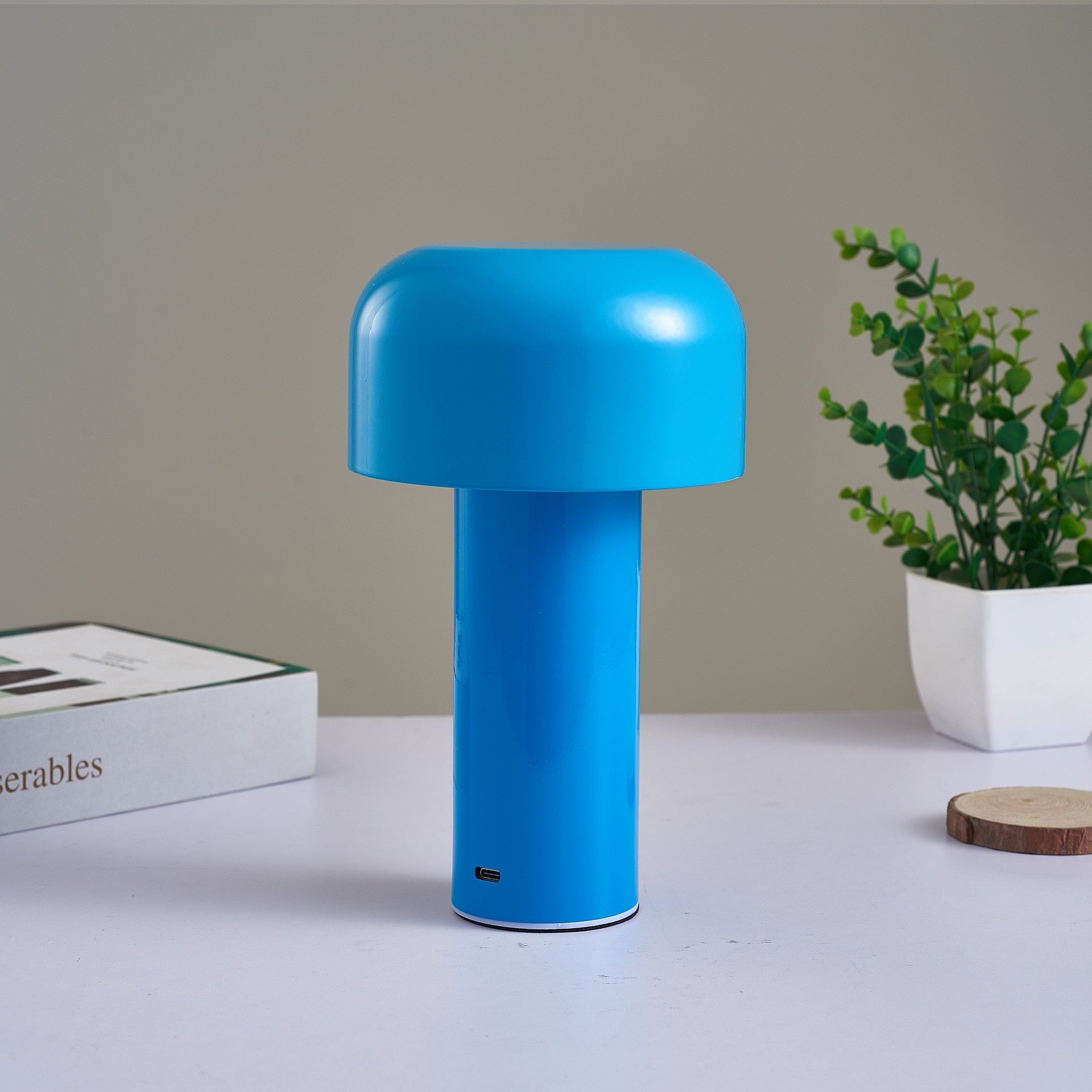 Mushroom-Shaped Portable LED Desk Lamp
