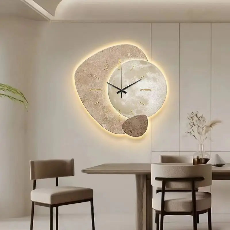 Luna Luminescence | Scandinavian Illuminating Wall Clock