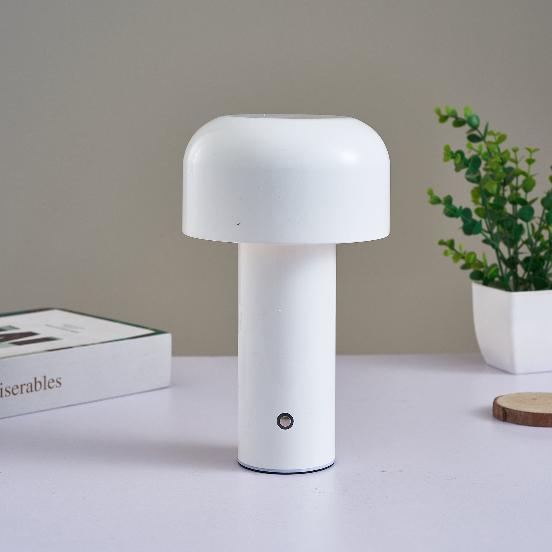 Mushroom-Shaped Portable LED Desk Lamp