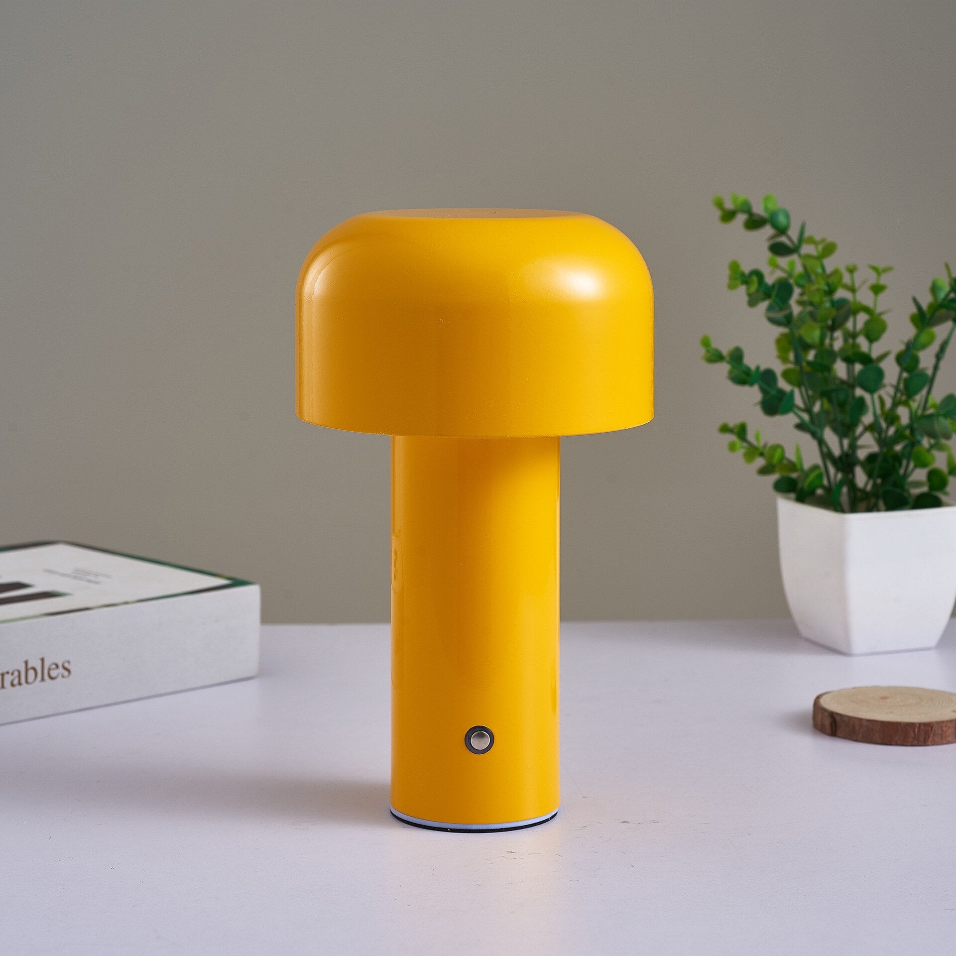 Mushroom-Shaped Portable LED Desk Lamp