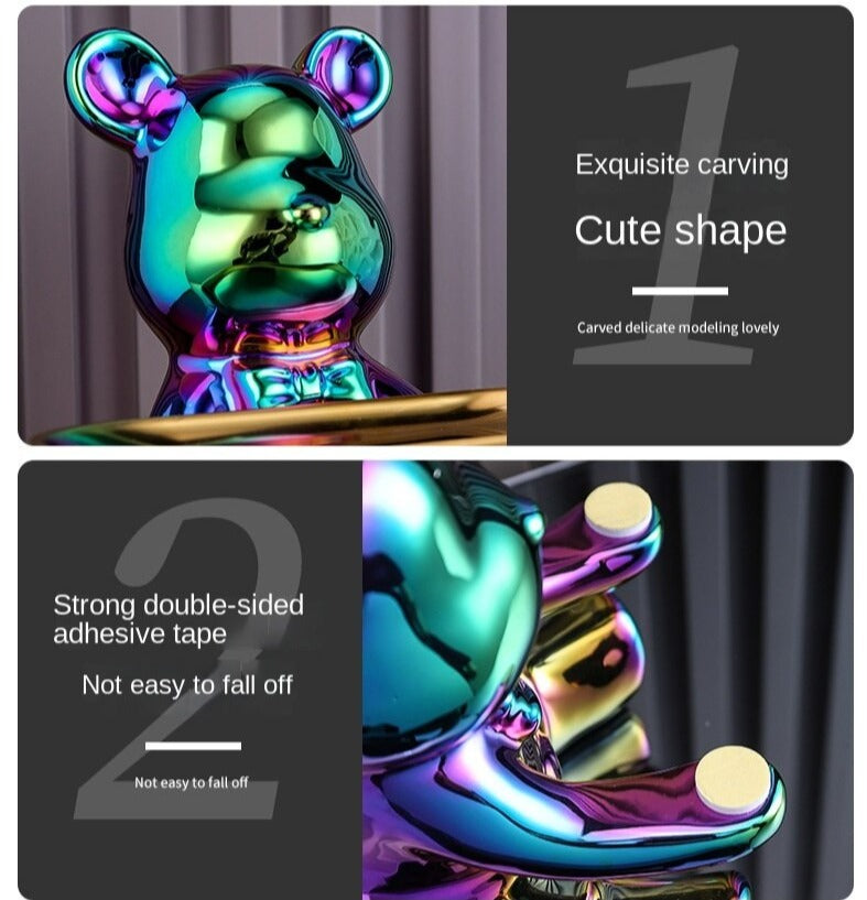 Multifunction Decorative Bear Shelf