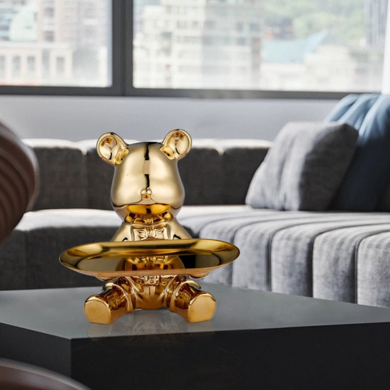 Multifunction Decorative Bear Shelf