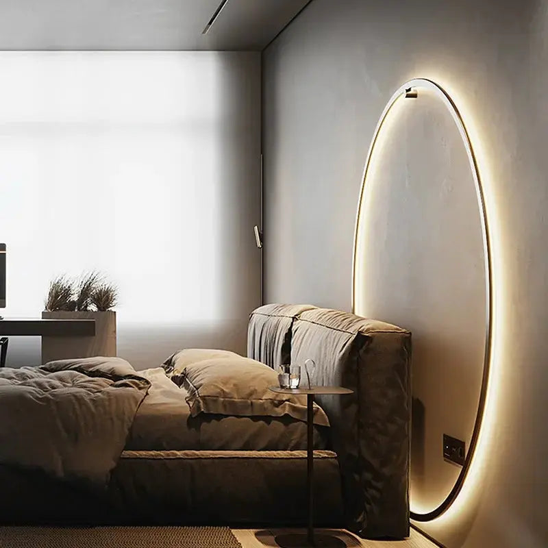 Modern Minimalist Round Wall Light