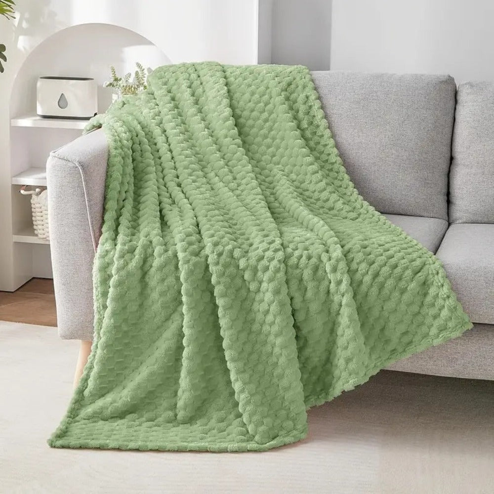 Cloud Bliss Plush Throw Blanket