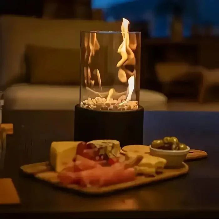 Luxe Flame Portable Table Fire Lantern