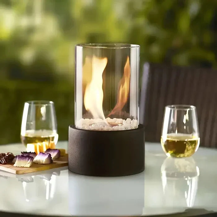 Luxe Flame Portable Table Fire Lantern