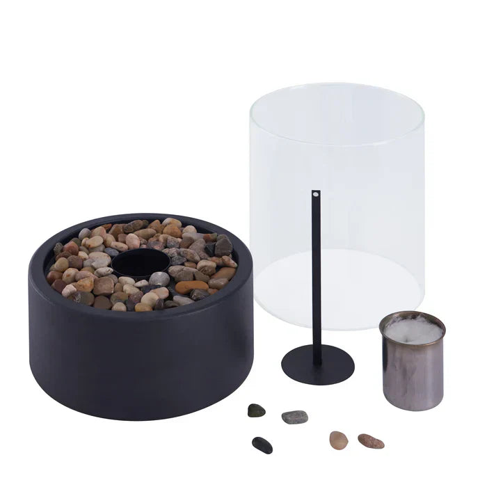 Luxe Flame Portable Table Fire Lantern