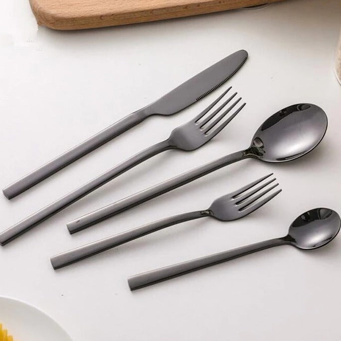 Modern Luxe Cutlery Utensil Set | 30-Piece