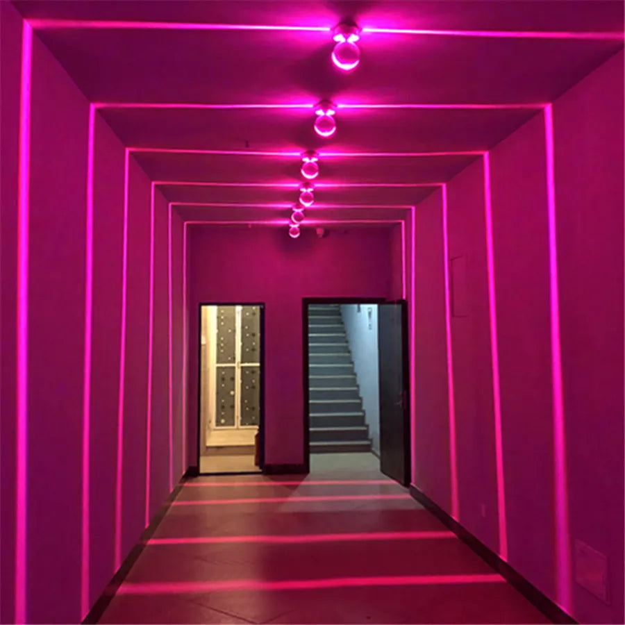 Futuristic Window Wall Light