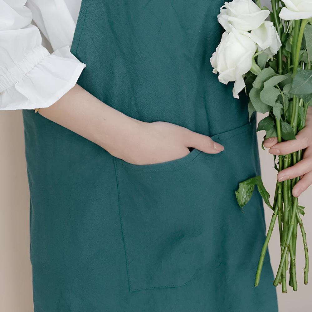 Minimalist Chic Cross-Back Apron | Effortless Comfort & Style