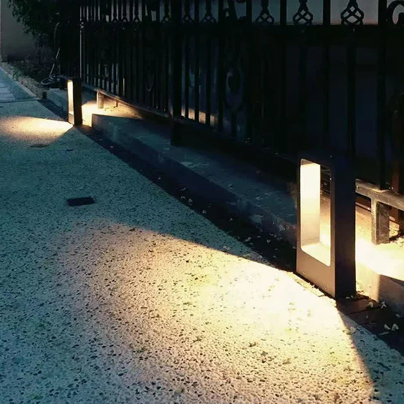 Sleek Outdoor Ground Garden Light