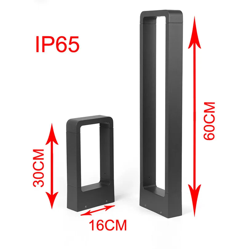 Sleek Outdoor Ground Garden Light