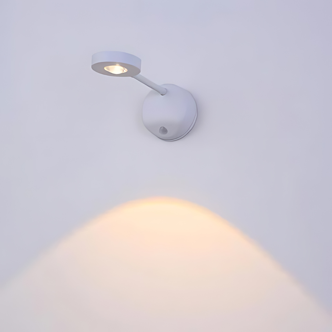 Smart 360° Rotating Motion-Activated LED Spotlight