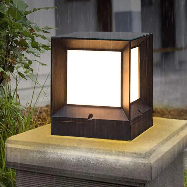 Elegant Cube Column LED Light