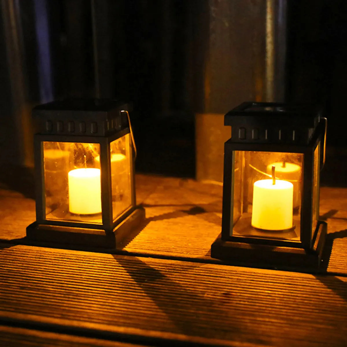 Ambient Candlelight Solar Outdoor Light