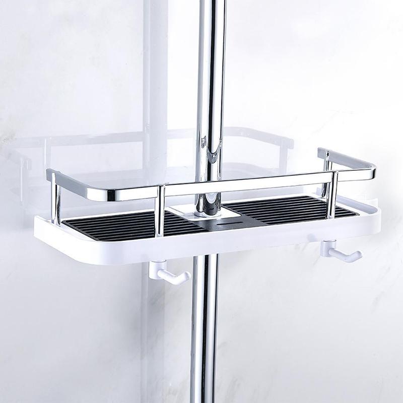 Premium Rustproof Bathroom Shower Shelf Organizer