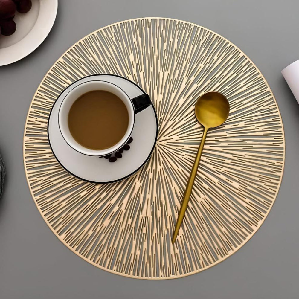 Decorative  Metallic Table Mat
