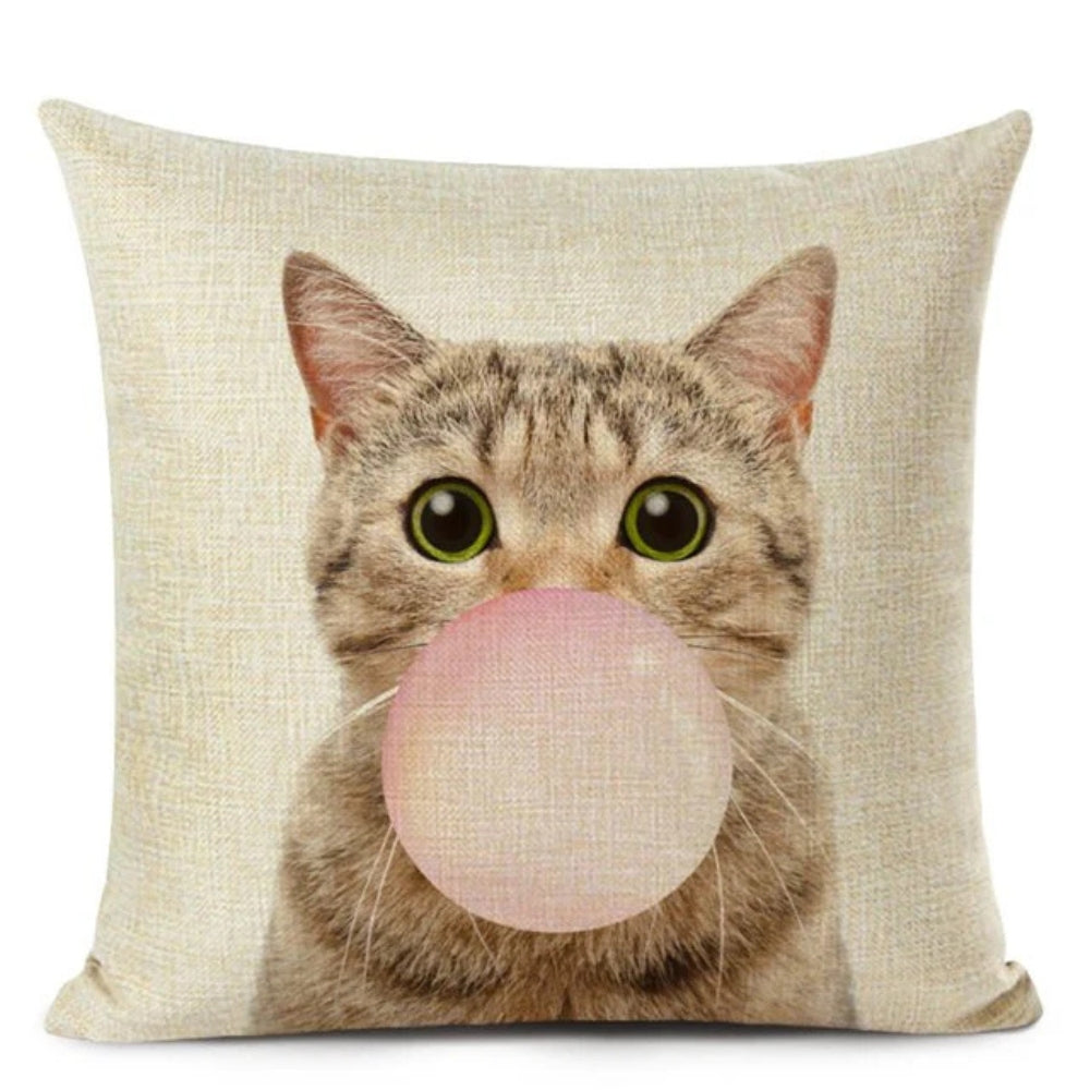 Animal Gum Pop Cushion Covers