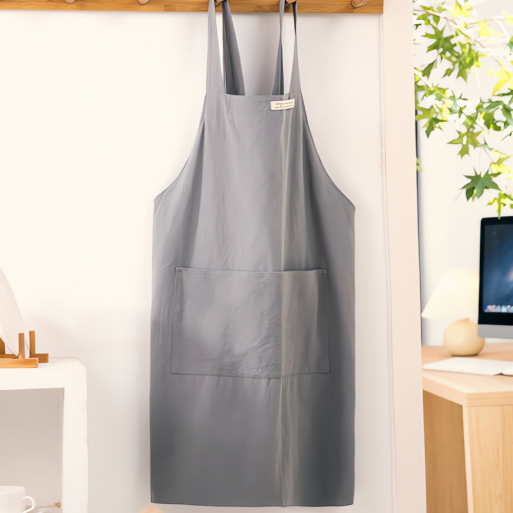 Minimalist Chic Cross-Back Apron | Effortless Comfort & Style