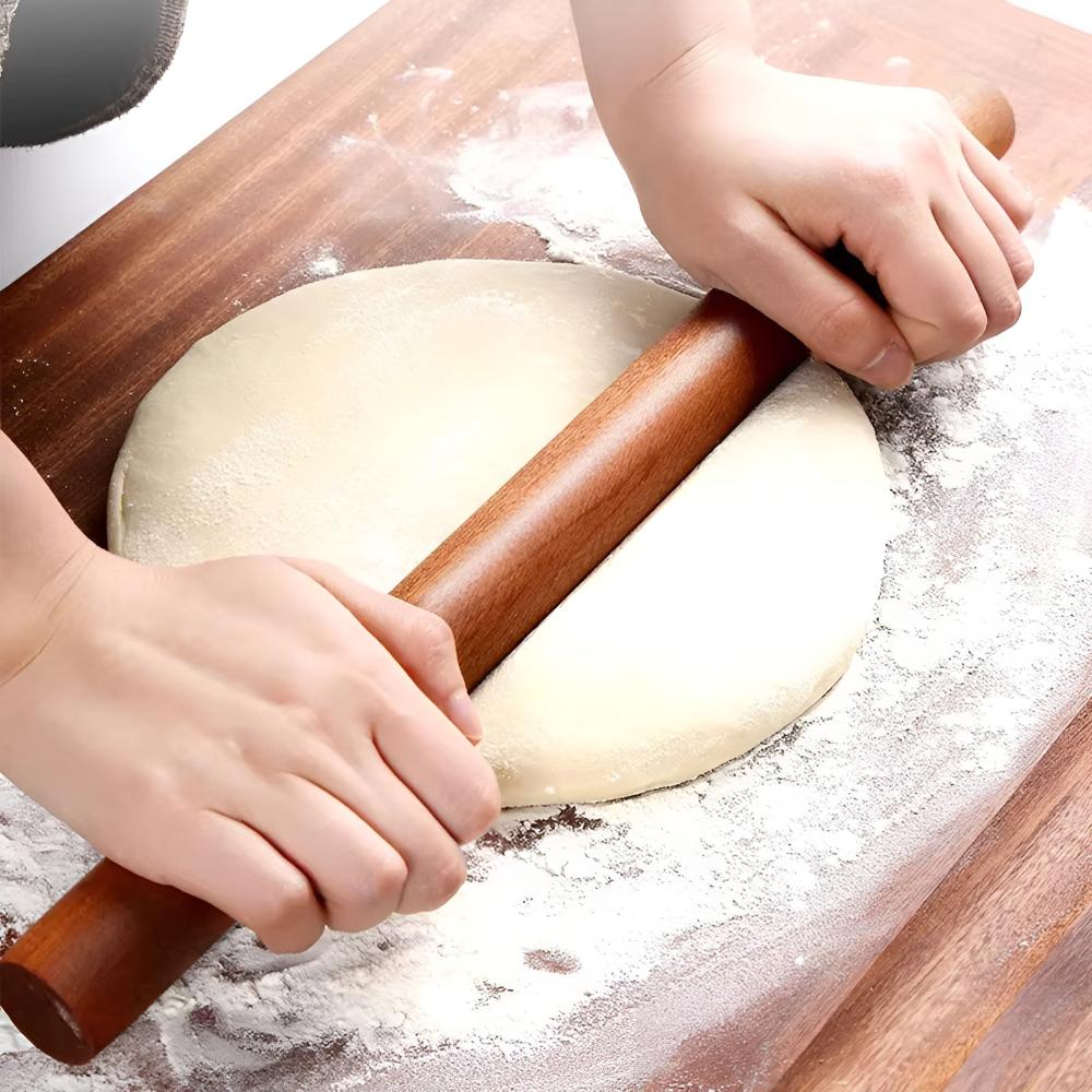 Solid Wood Non-Stick Dough Roller Pin