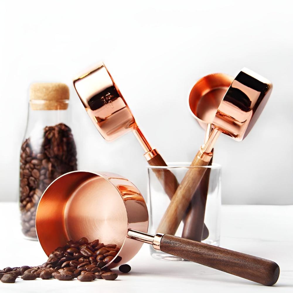 Premium Copper Ergonomic Measuring Set