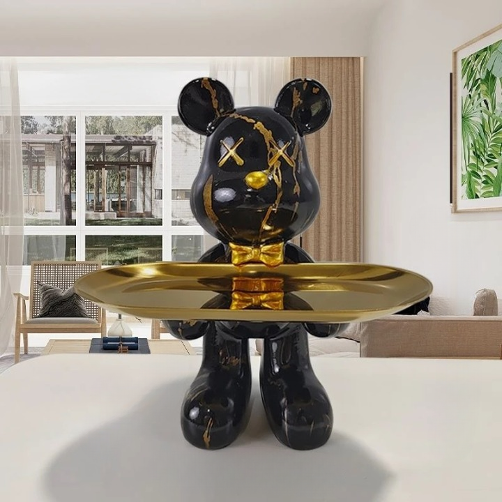 BearBuddy Artistic Sculptural Tray