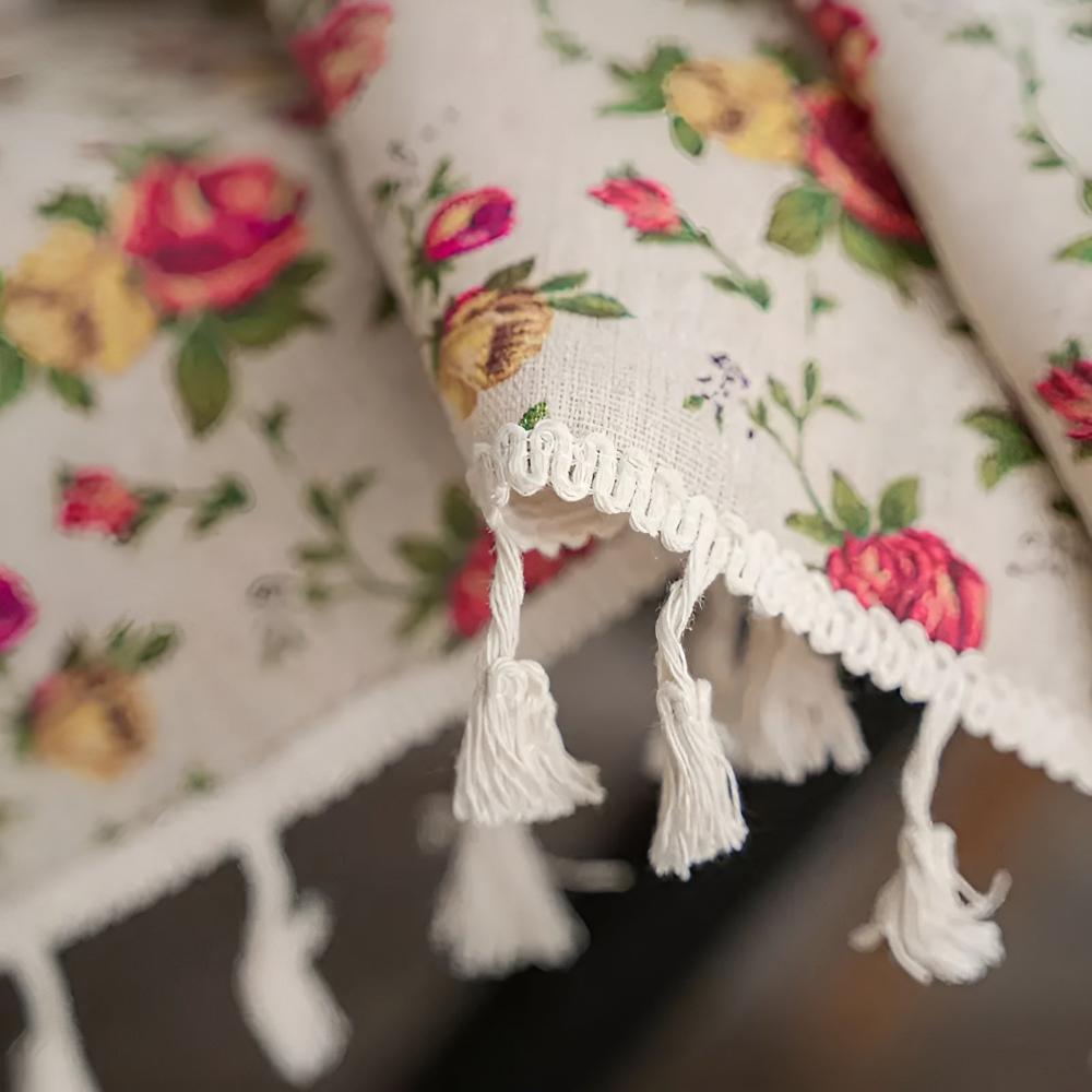 European Vintage Floral Tablecloth