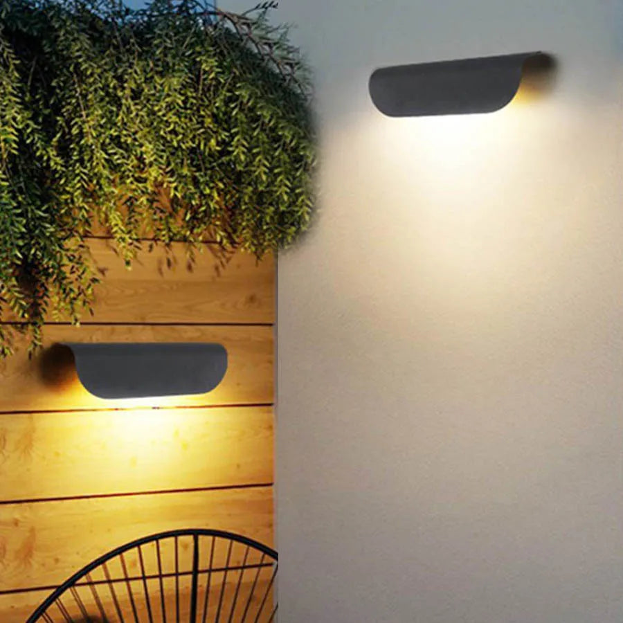 Modern Luxe Waterproof LED Outdoor Wall Light