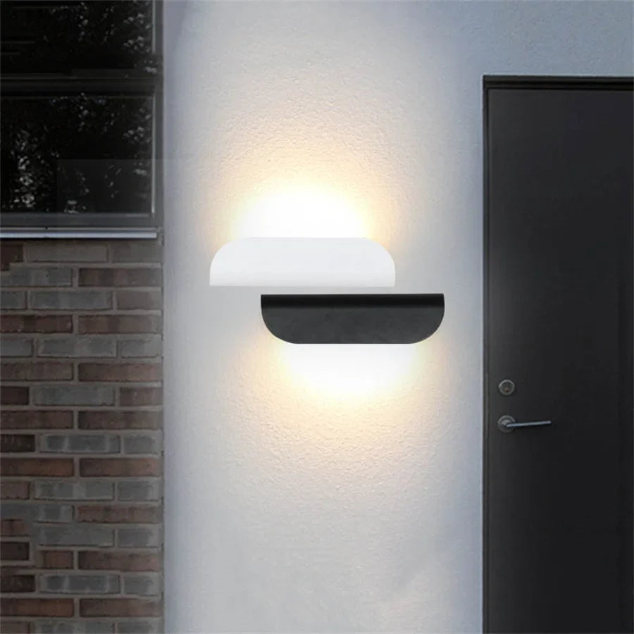Modern Luxe Waterproof LED Outdoor Wall Light
