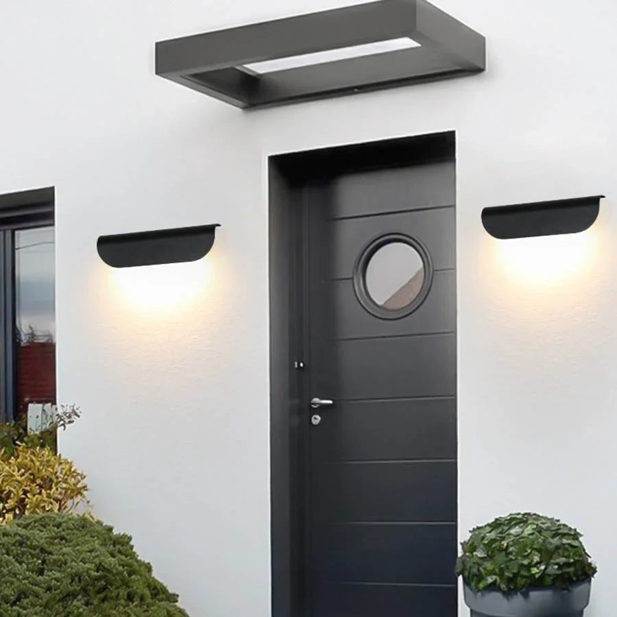 Modern Luxe Waterproof LED Outdoor Wall Light