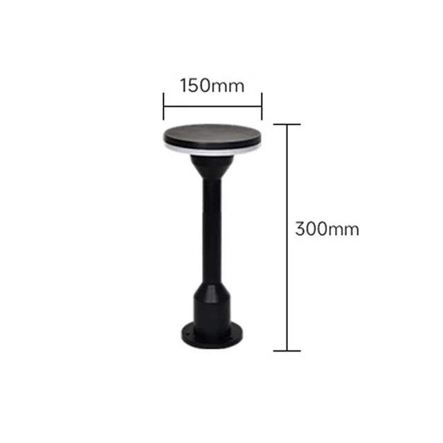 Minimalist Solar-Powered Pathway Light