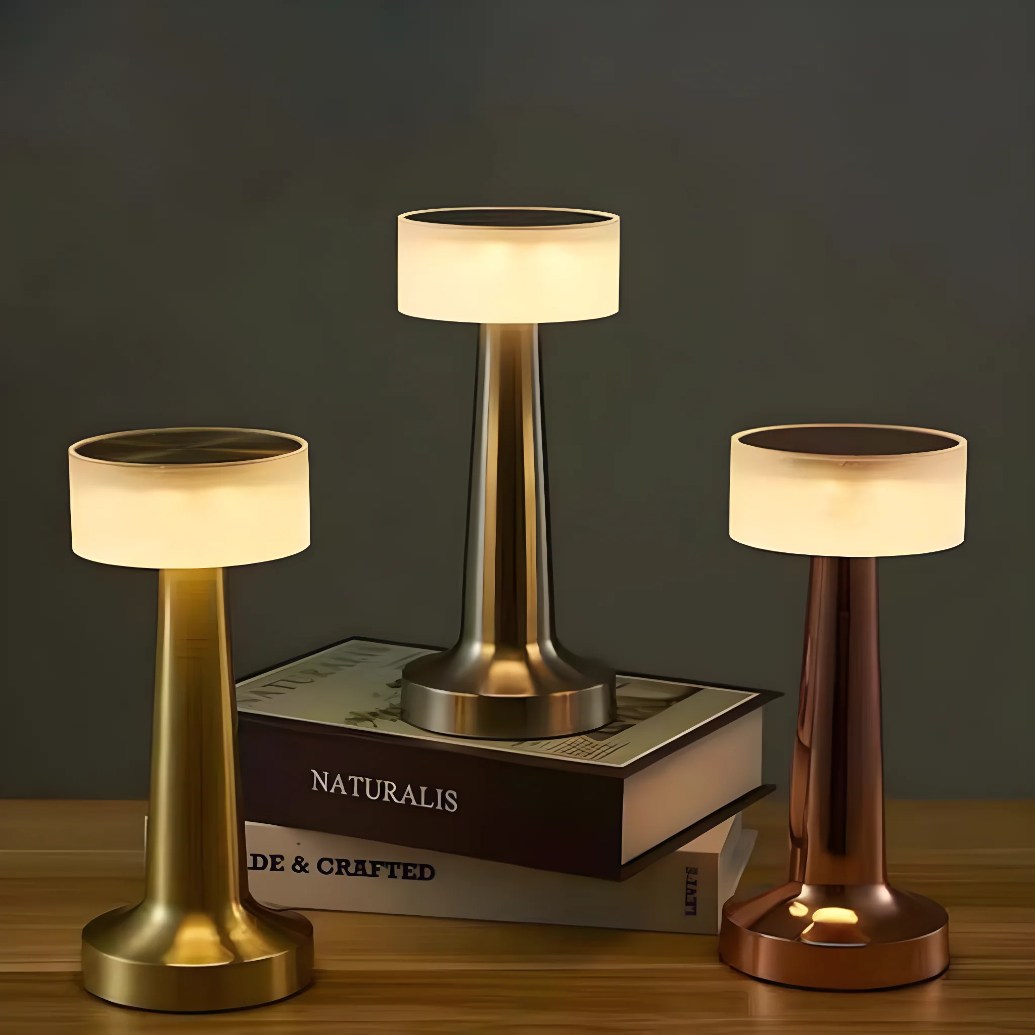 Sleek & Radiant Wireless LED Table Lamp