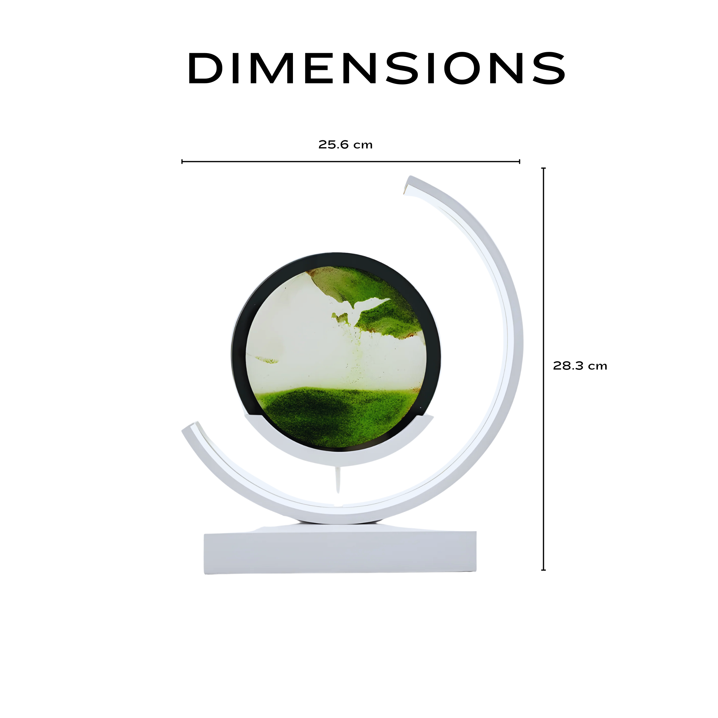 Illuminated LED Sand Art Table Lamp