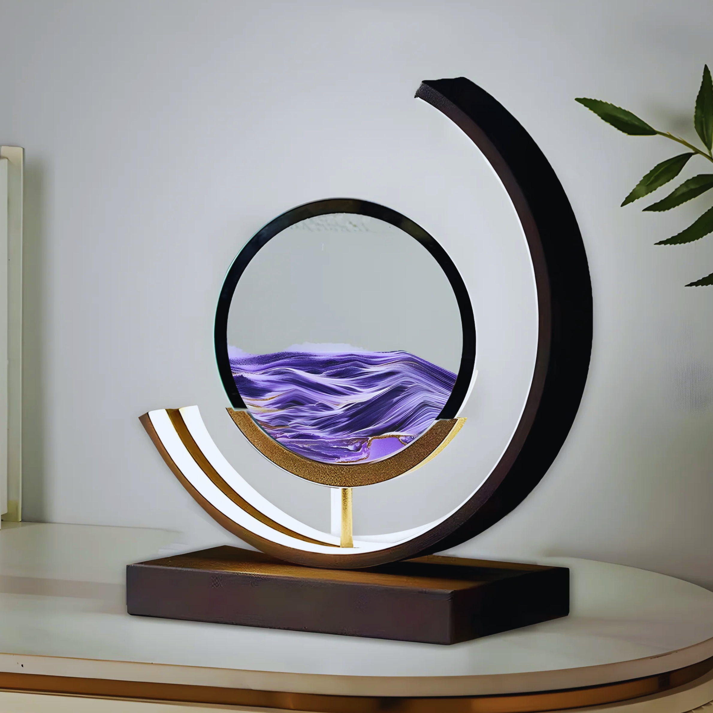 Illuminated LED Sand Art Table Lamp