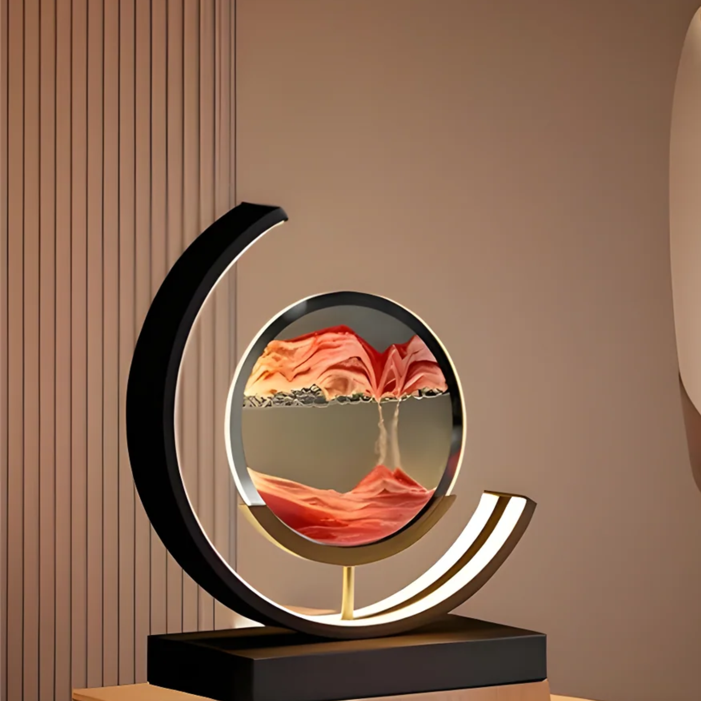 Illuminated LED Sand Art Table Lamp
