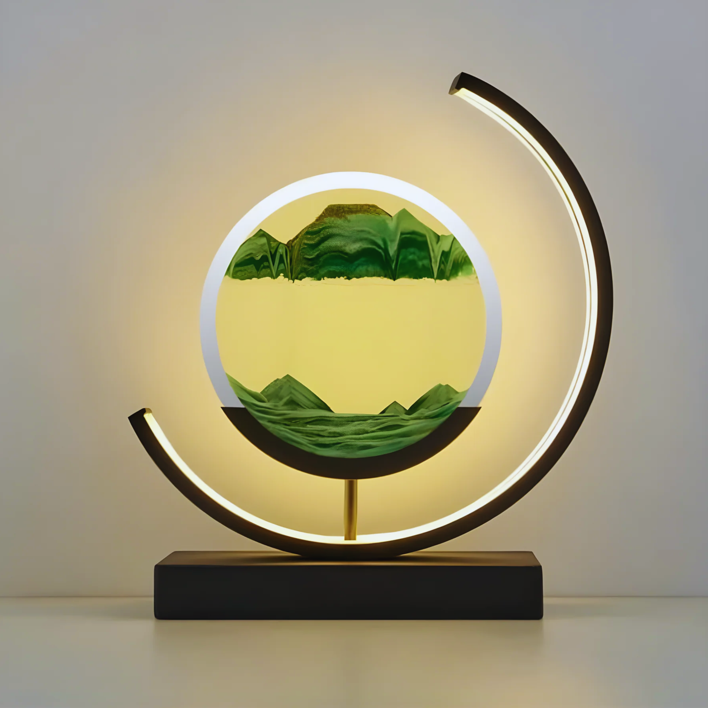 Illuminated LED Sand Art Table Lamp
