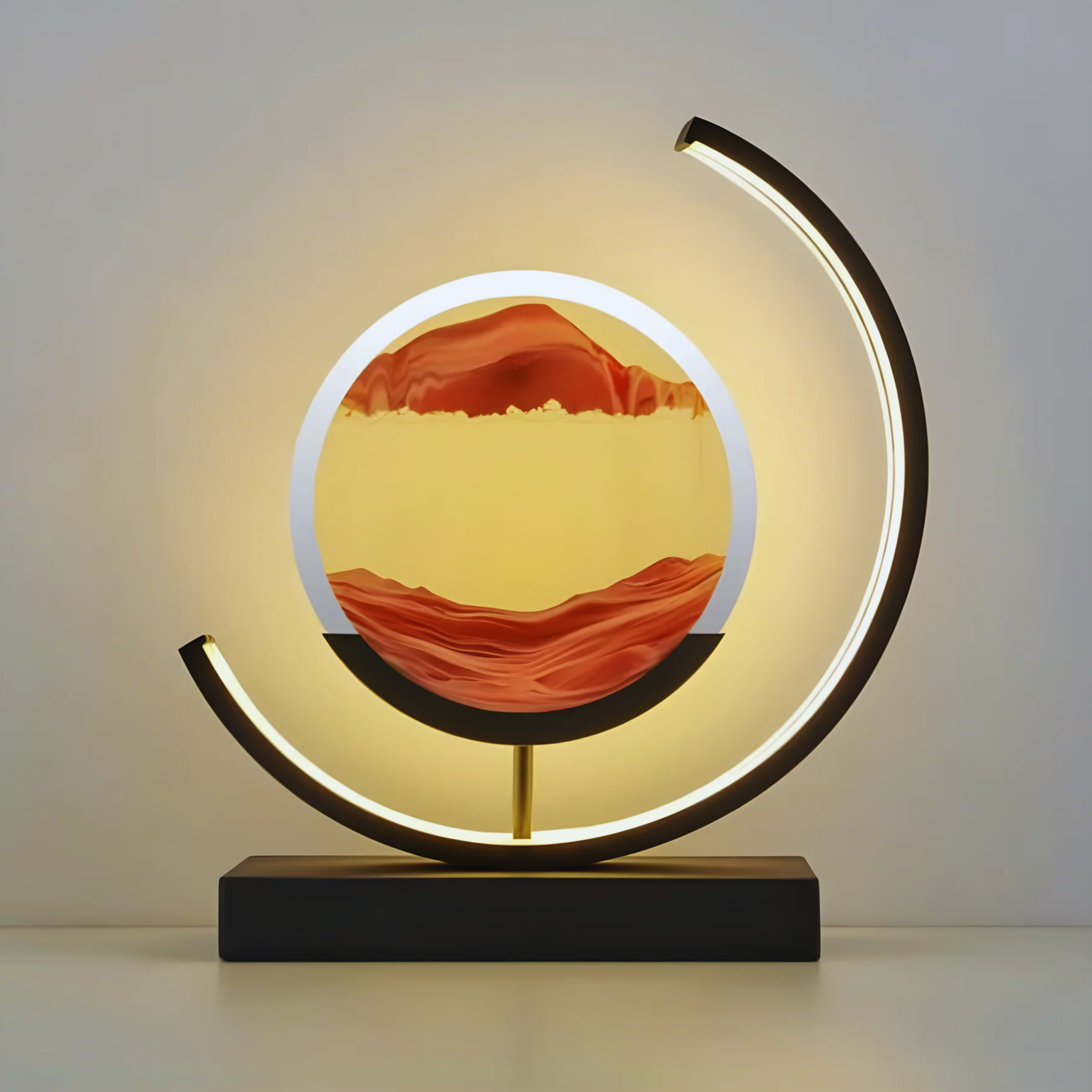 Illuminated LED Sand Art Table Lamp