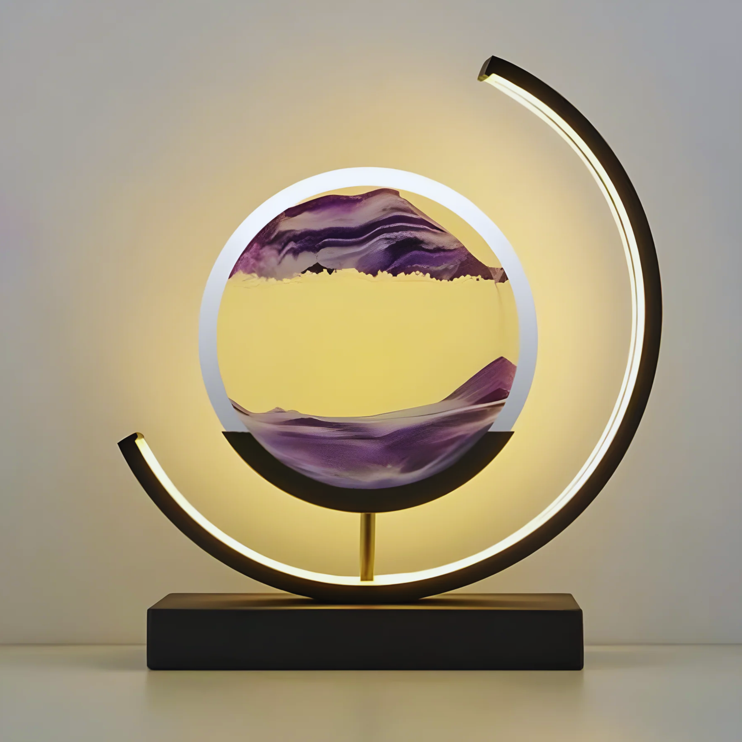 Illuminated LED Sand Art Table Lamp