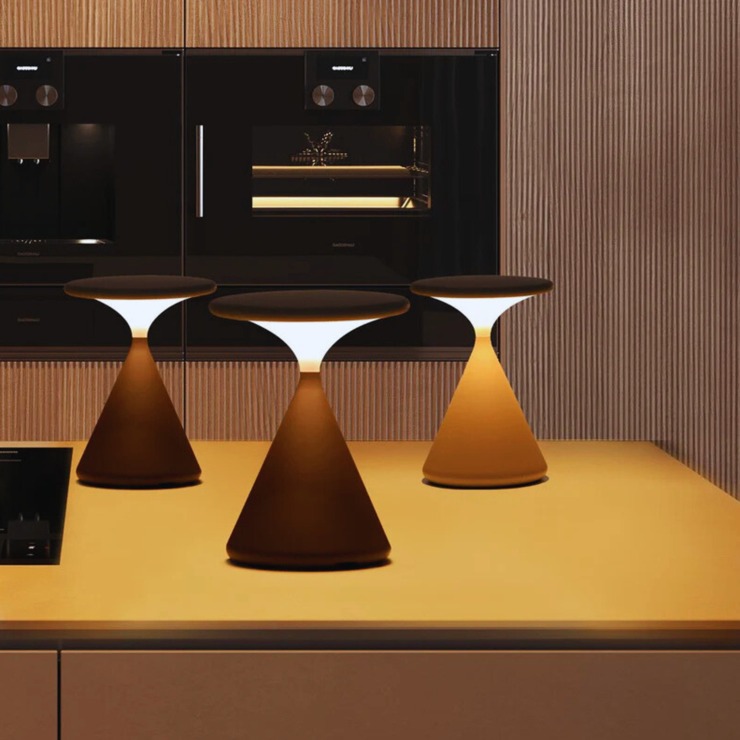 Modern Drop 2-Tier Pendant Light