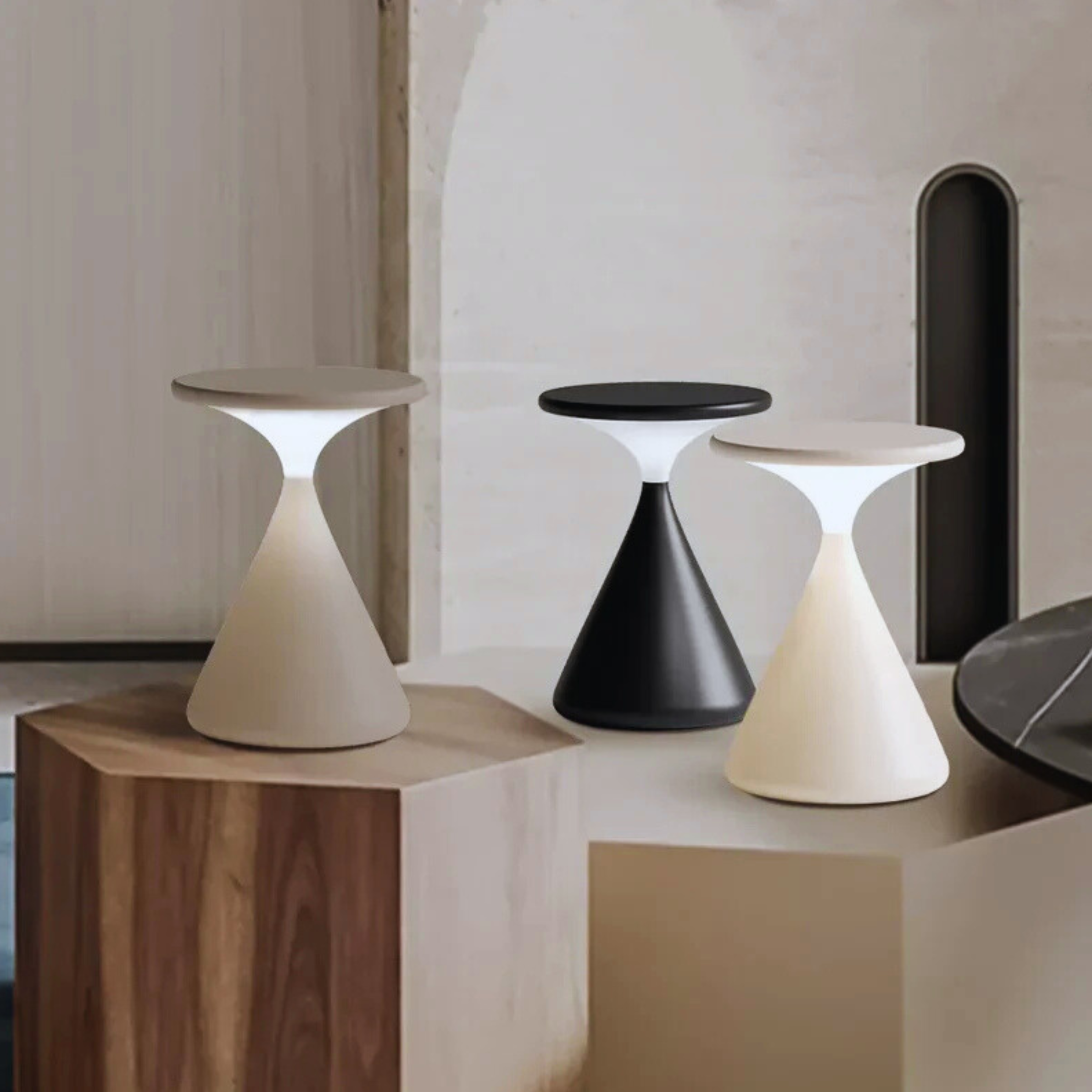 Modern Drop 2-Tier Pendant Light