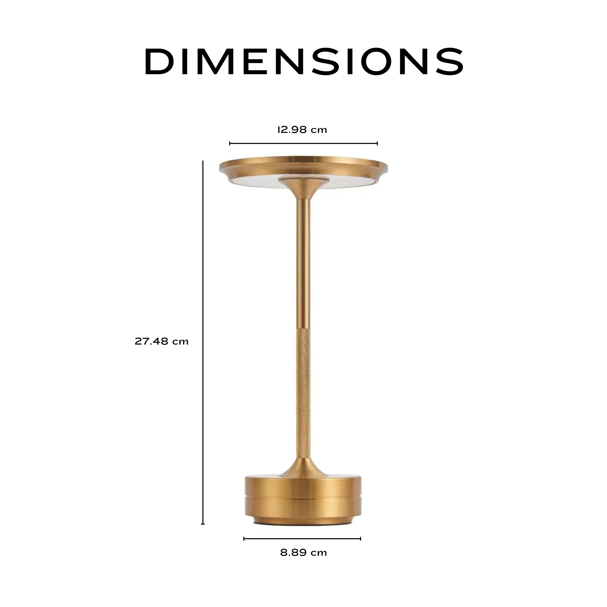 The Sleek Wireless Rechargeable Ambient Table Lamp