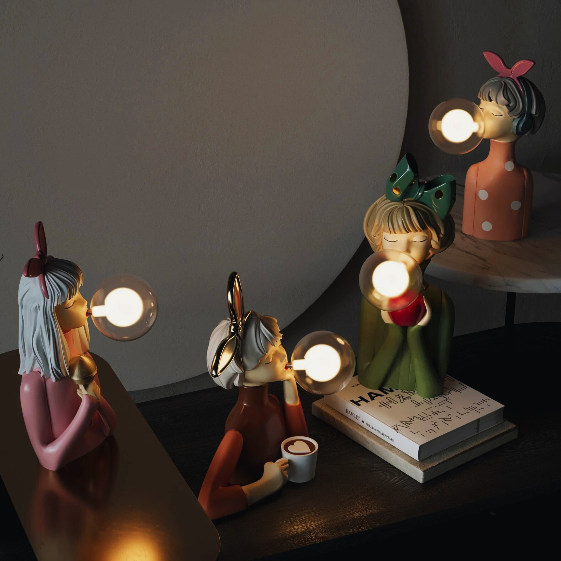 Exquisite Artisanal Table Lamp | Handcrafted Excellence