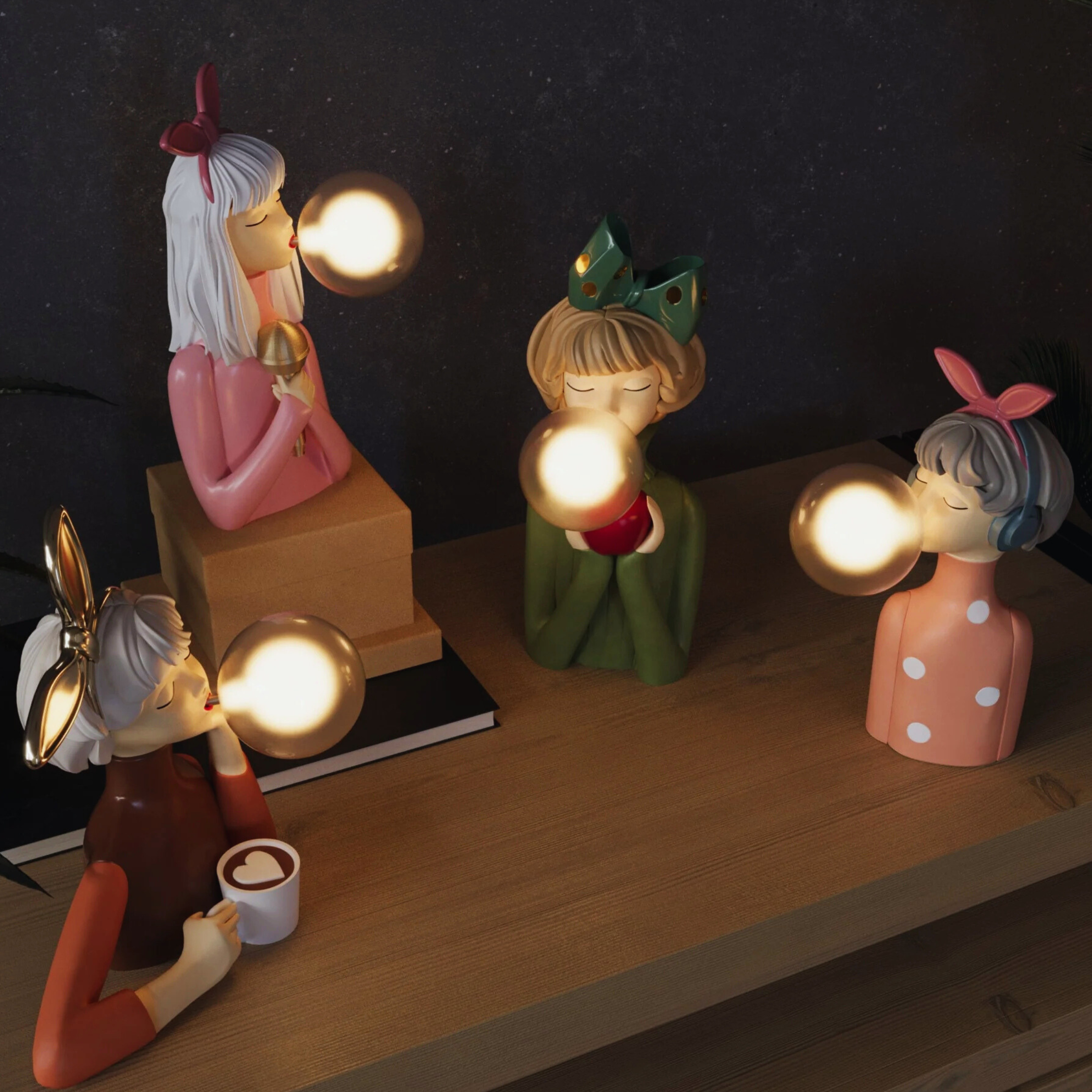 Exquisite Artisanal Table Lamp | Handcrafted Excellence