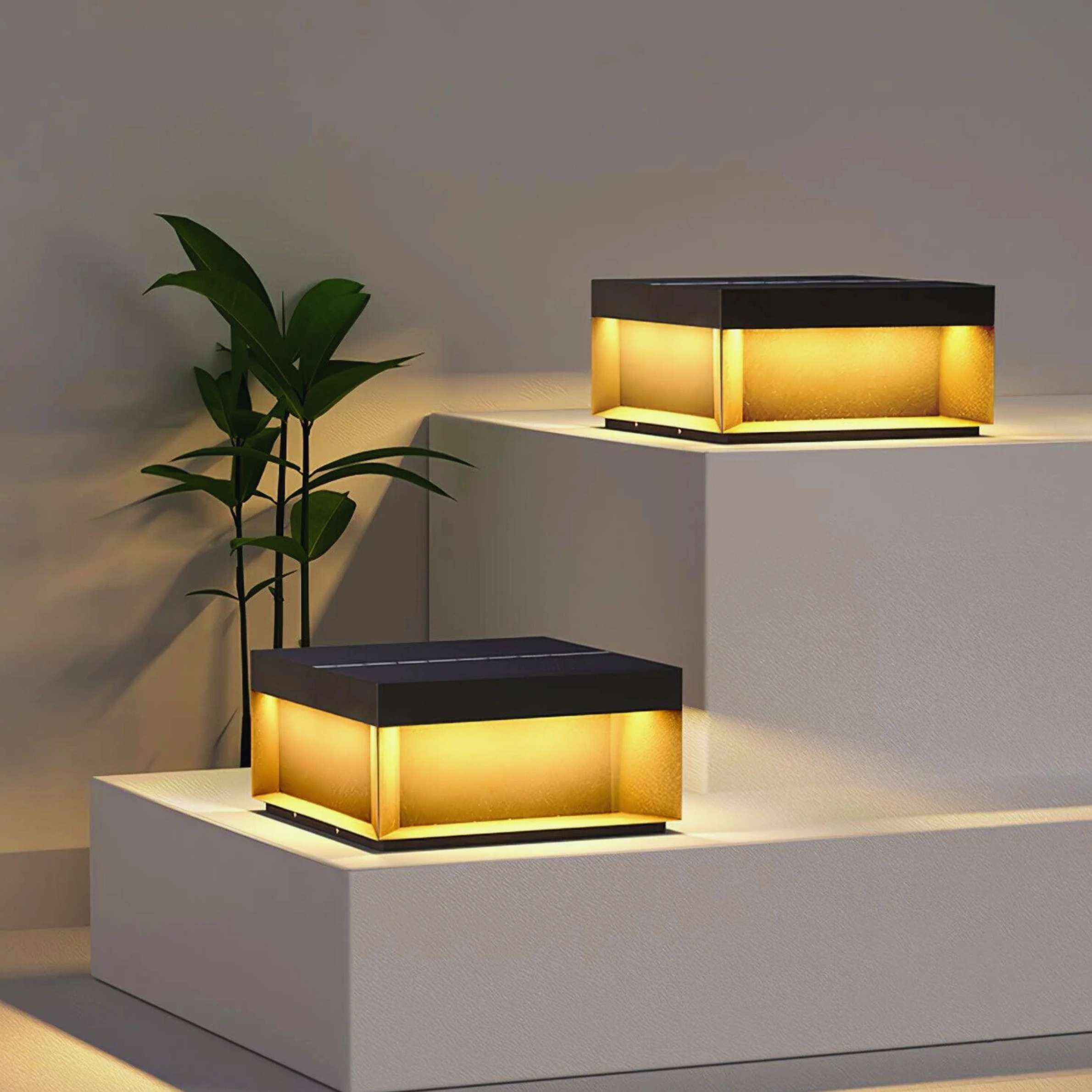 Radiant Solar Outdoor Light Post | Waterproof Luminance