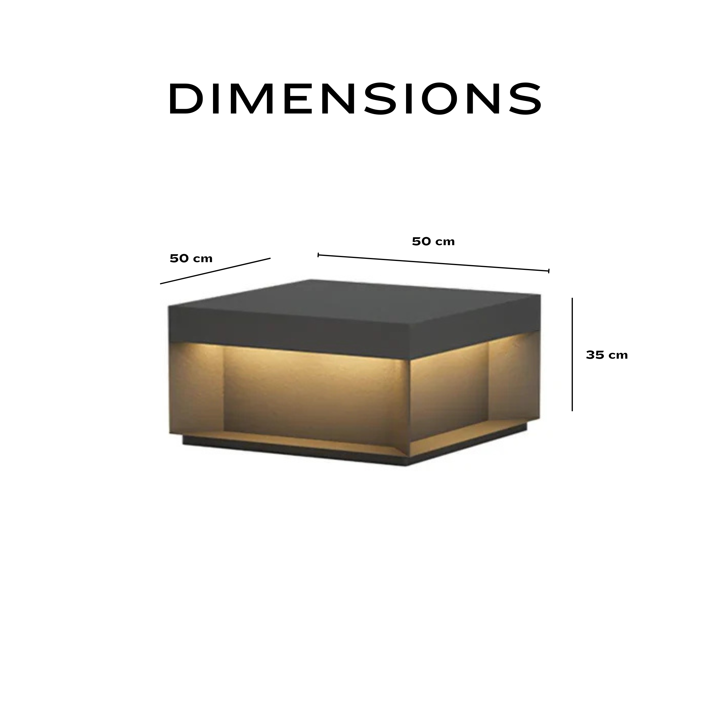 Radiant Solar Outdoor Light Post | Waterproof Luminance