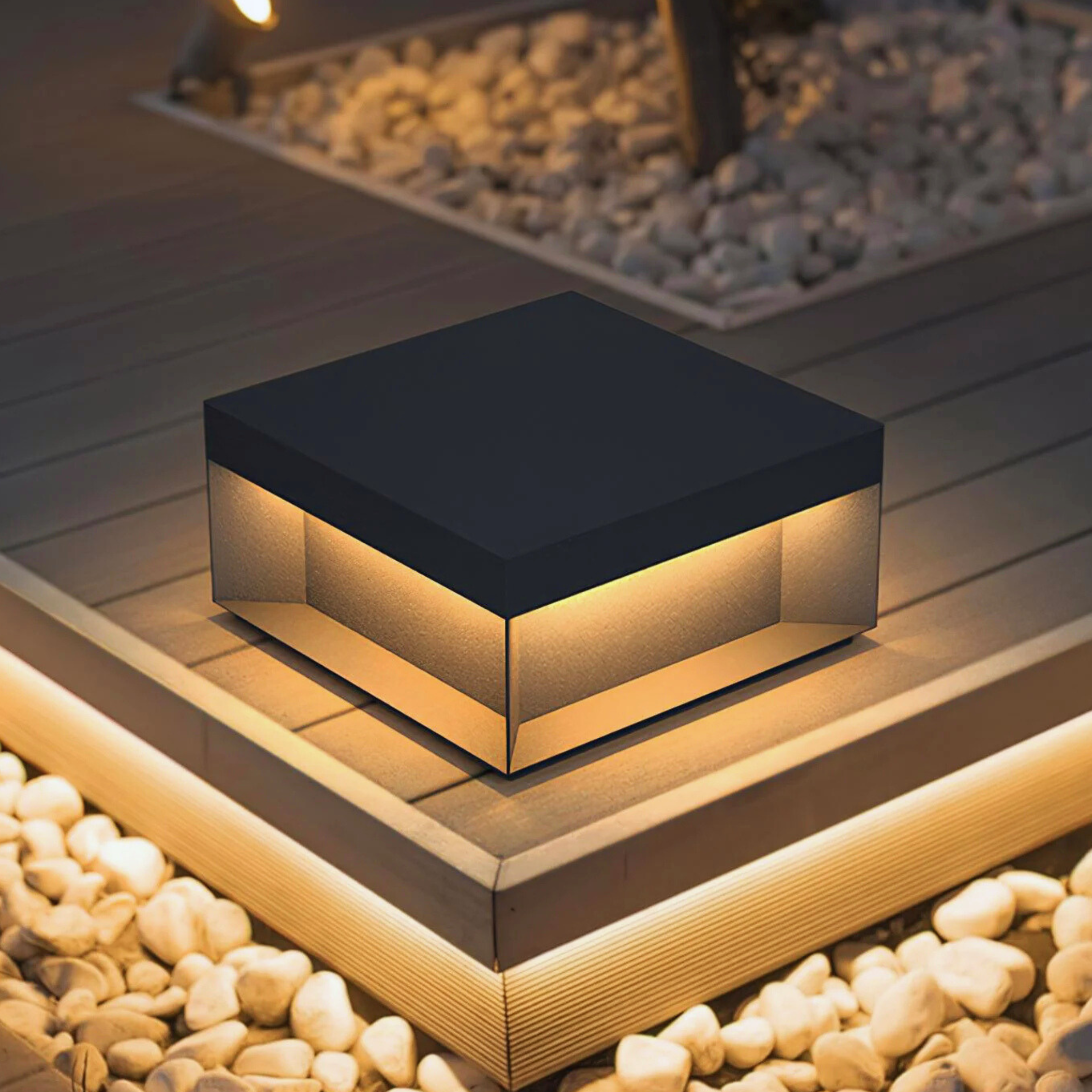 Radiant Solar Outdoor Light Post | Waterproof Luminance