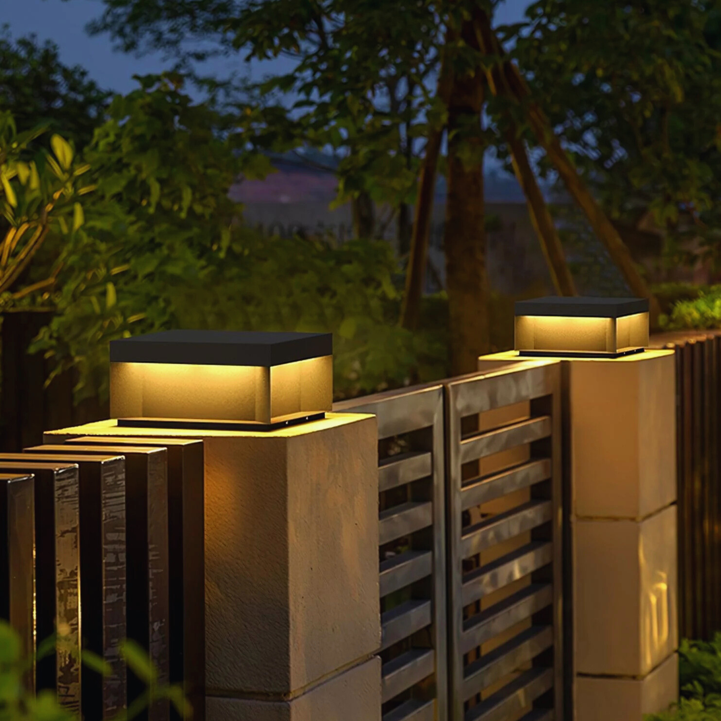 Radiant Solar Outdoor Light Post | Waterproof Luminance