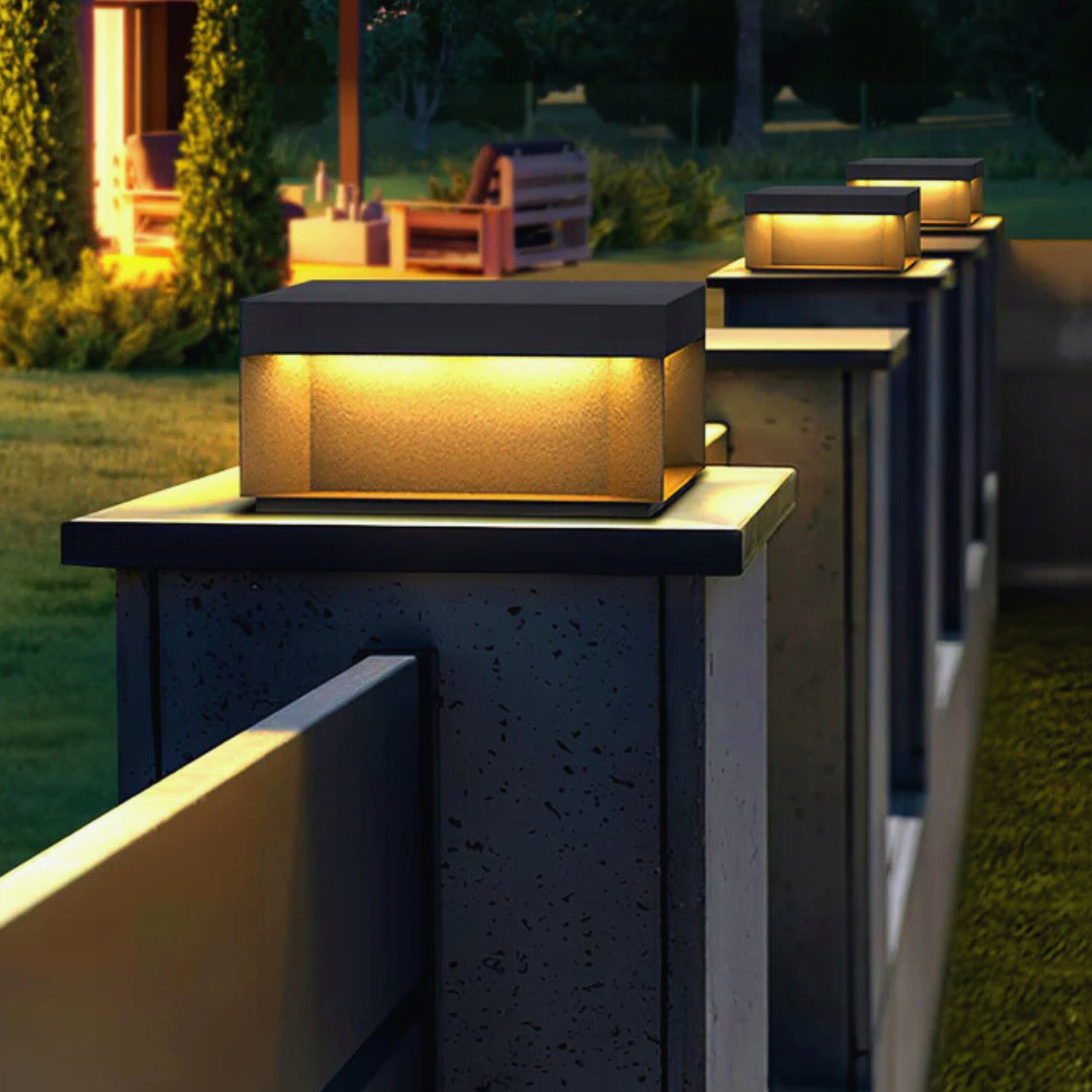 Radiant Solar Outdoor Light Post | Waterproof Luminance