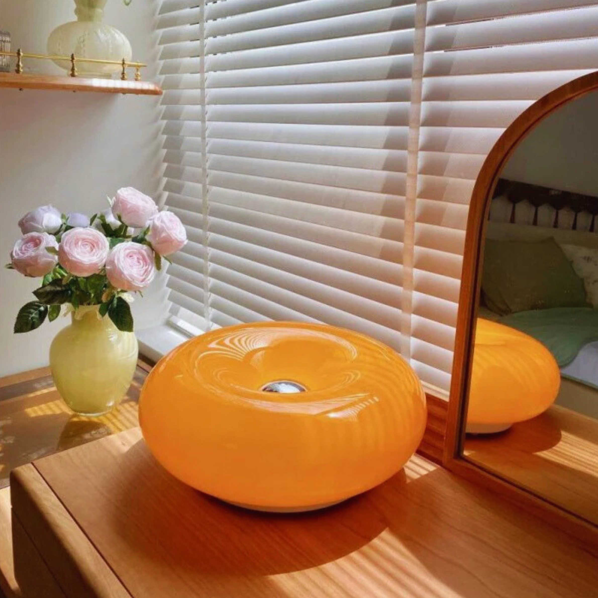 Sleek & Charming Donut Wall Light and Table Light