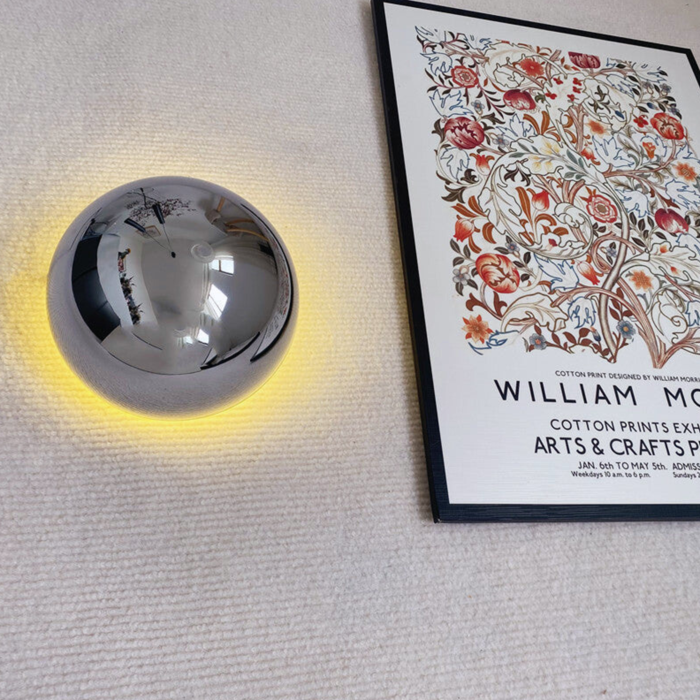 Modern Medieval-inspired Bauhaus Wall Light